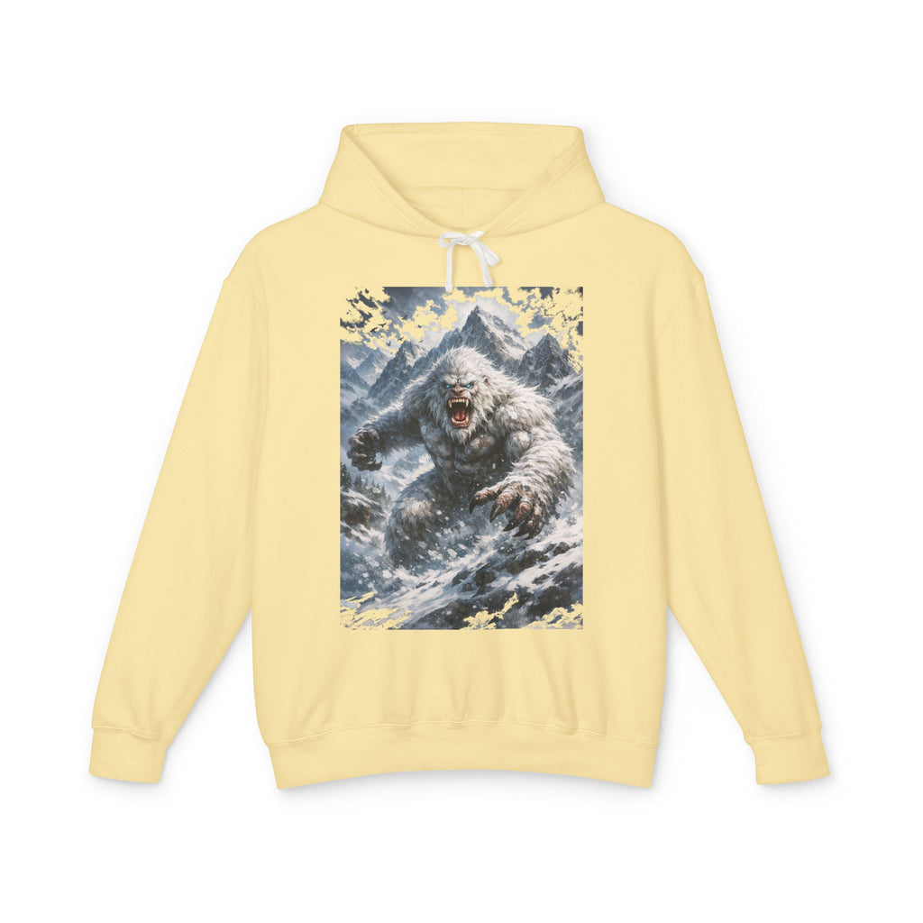 Yeti Storm Hoodie — Vintage Mountain Sasquatch Graphic Sweatshirt