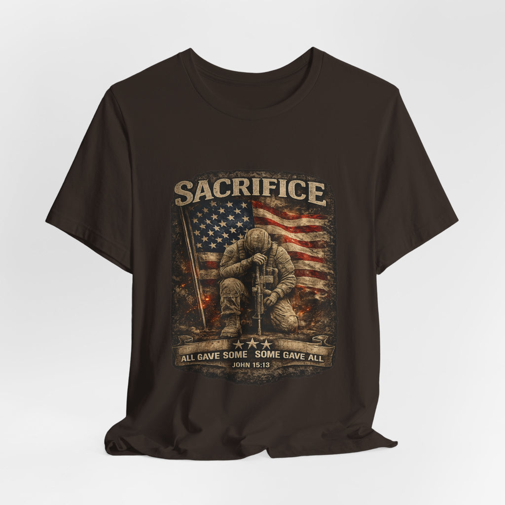Veteran Sacrifice T-Shirt – 'All Gave Some, Some Gave All' Memorial Tee