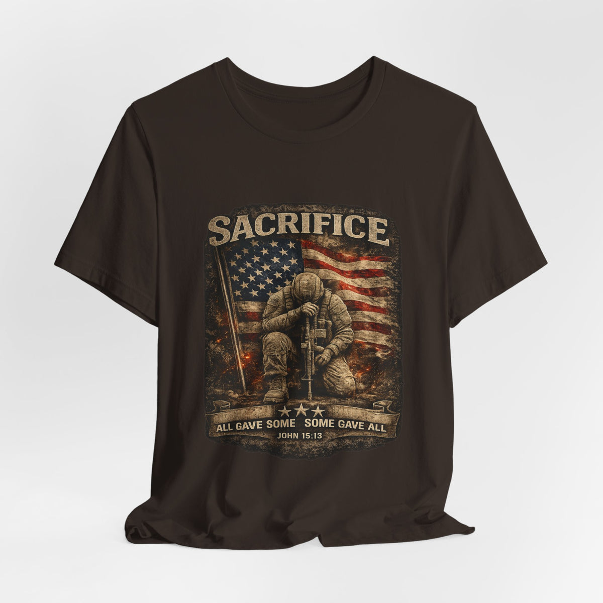 Veteran Sacrifice T-Shirt – 'All Gave Some, Some Gave All' Memorial Tee