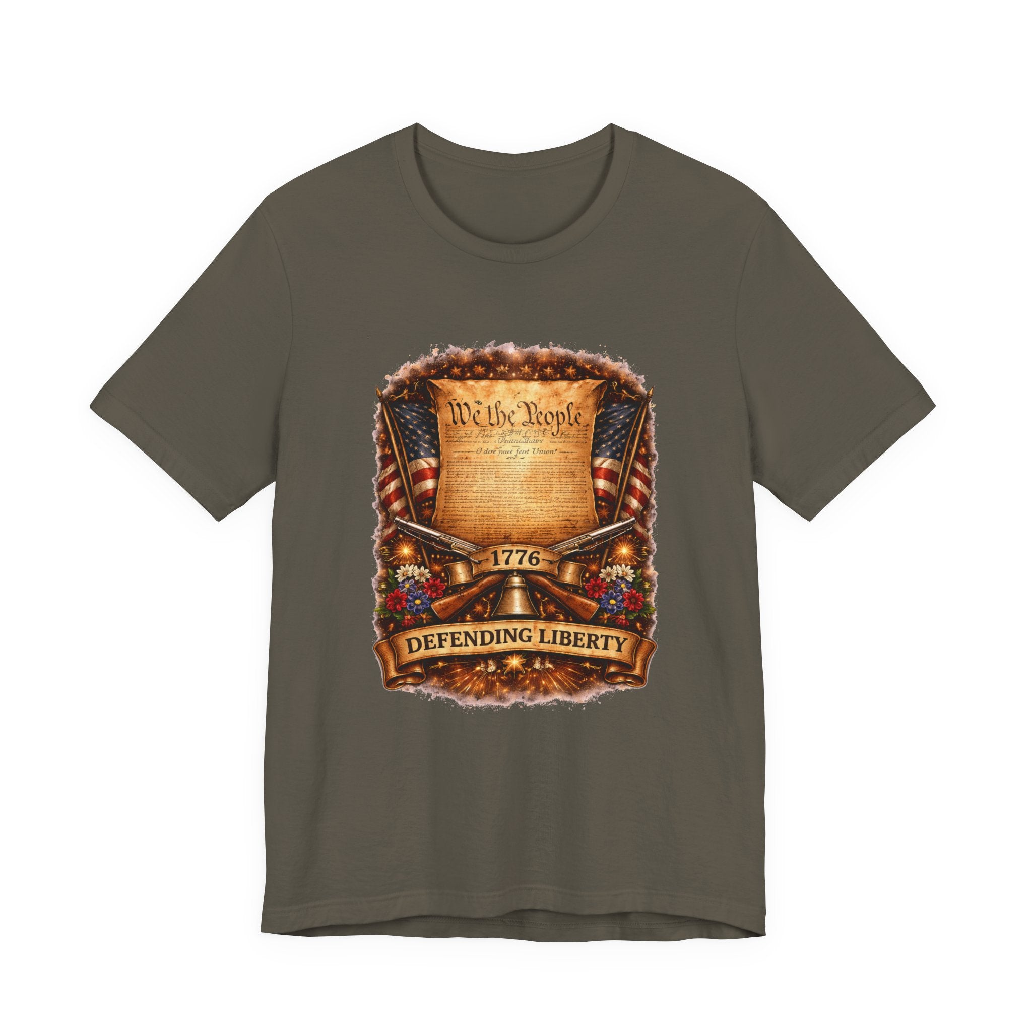 Patriotic "We the People" T-Shirt — Defending Liberty 1776 Tee