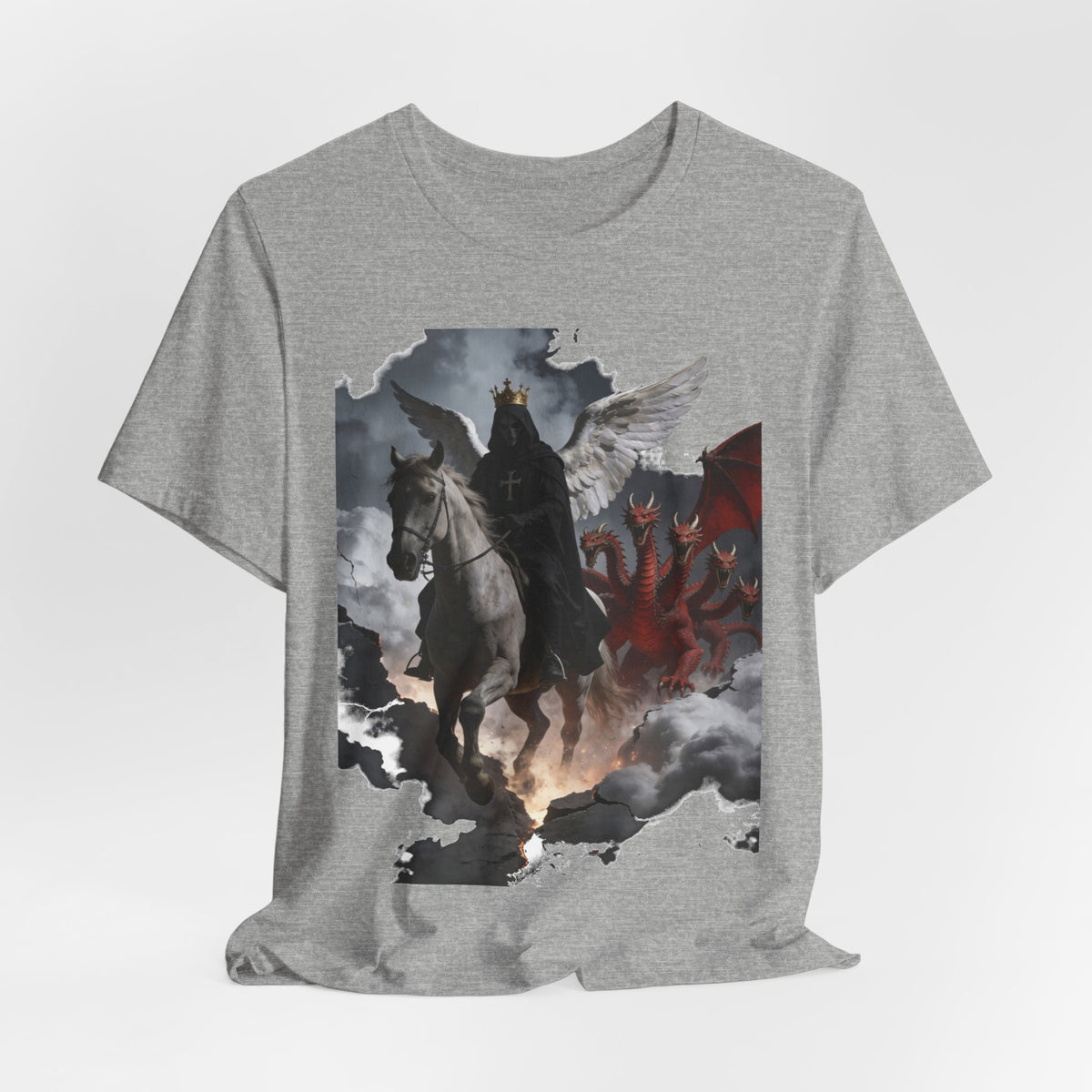 The Pale horse from Revelation 6:7-8! In the end of times! Jesus Second coming!-T-shirt