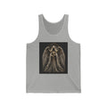 Angel Guardian Tank Top — Gothic Winged Angel Holding Sword Graphic Tank