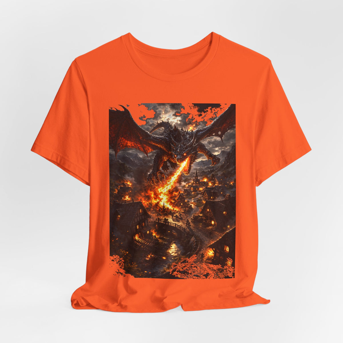Dragon Fire T‑Shirt — Epic Fire‑Breathing Dragon Graphic Tee