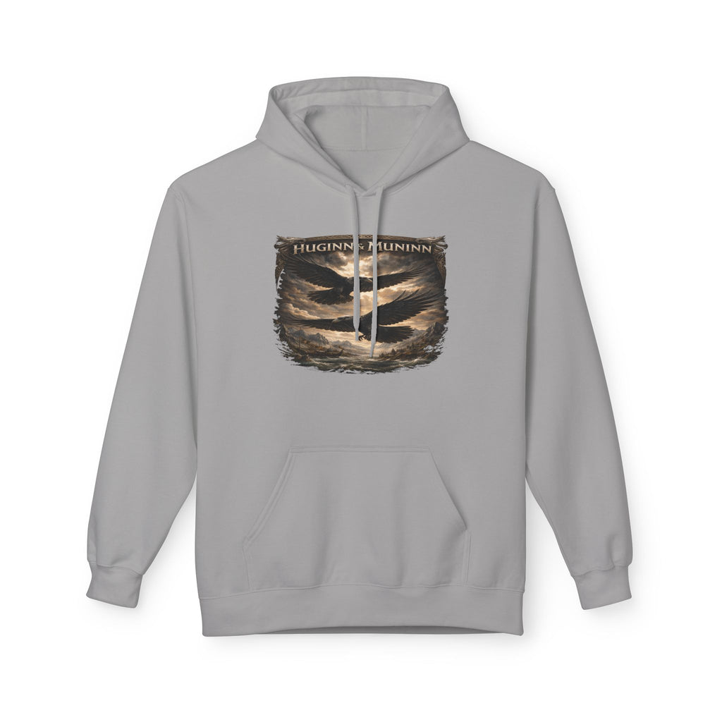 Huginn and Muninn – The Twin Ravens of Odin -cotton Pullover