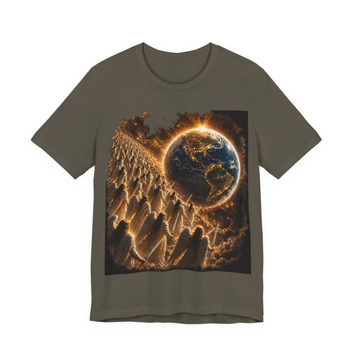 Angles coming back to Earth  Graphic Tee — To fight evil at the end of times!