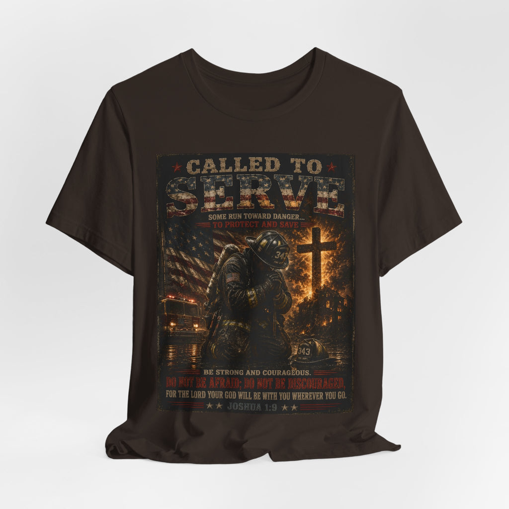 Called to Serve Graphic Tee — Military Christian Prayer T-Shirt