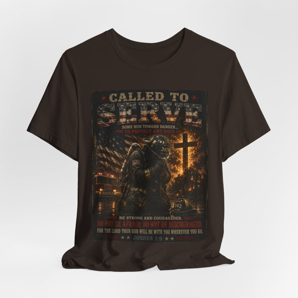 Called to Serve Graphic Tee — Military Christian Prayer T-Shirt