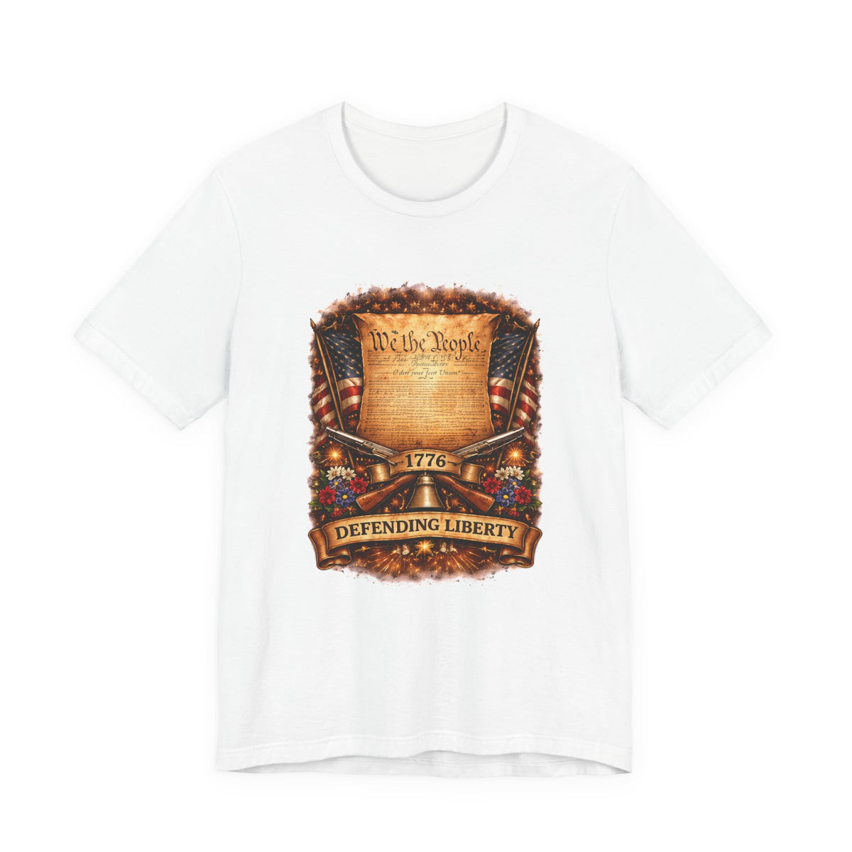 Patriotic "We the People" T-Shirt — Defending Liberty 1776 Tee