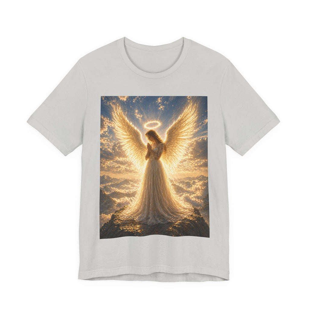 Angle praying Unisex Jersey Short Sleeve Tee