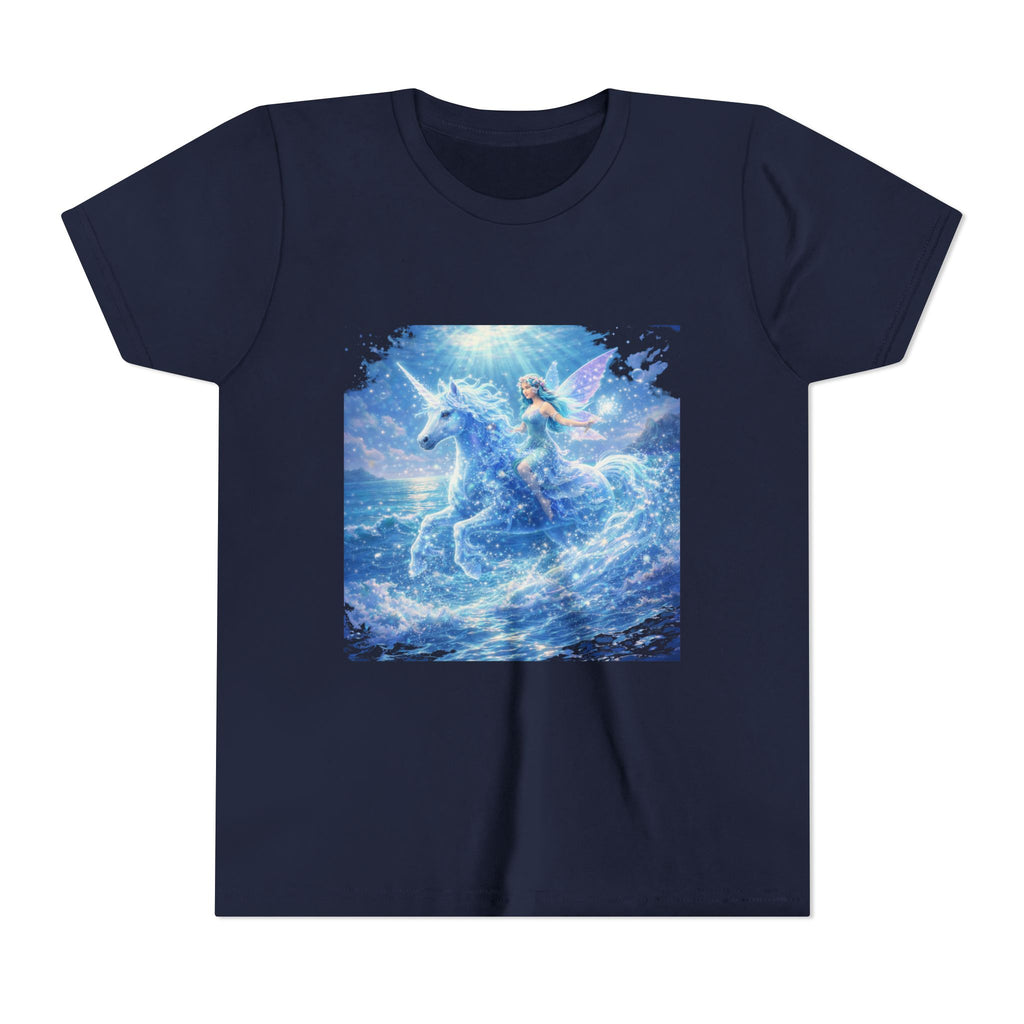 Magical Mermaid Unicorn Youth Tee – Fantasy Ocean Adventure Shirt