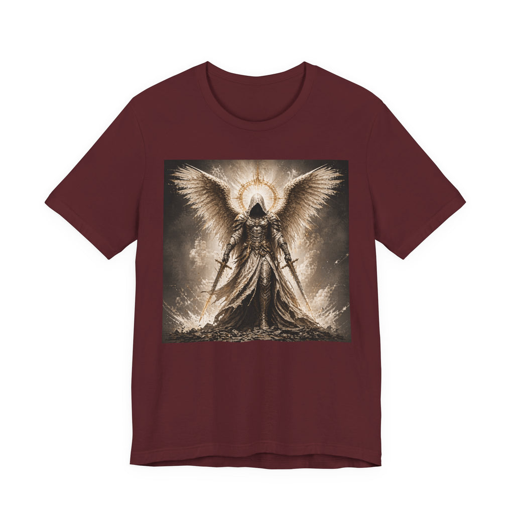 Angel Warrior T-Shirt — Gothic Archangel Graphic Tee