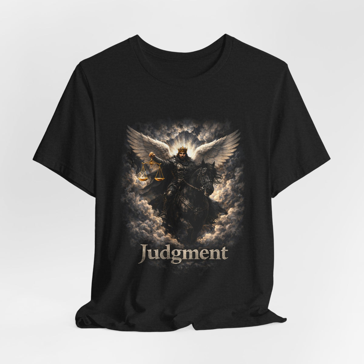 The black horse from Revelation 6:5-6! One of the four horseman! Tee