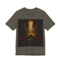 Christian Cross Flames T-Shirt — Fiery Faith Graphic Tee