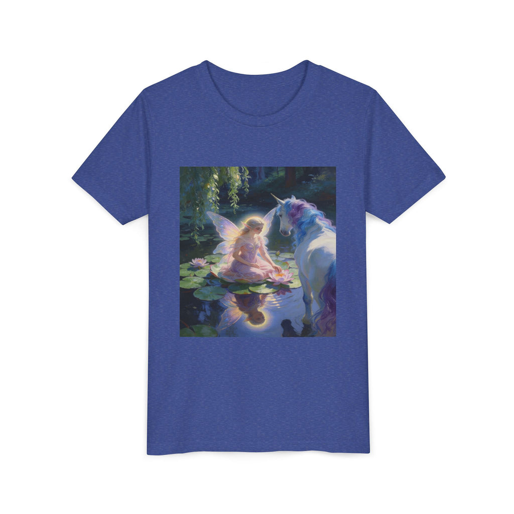 Youth Tee — Fairy and Unicorn Magic Print