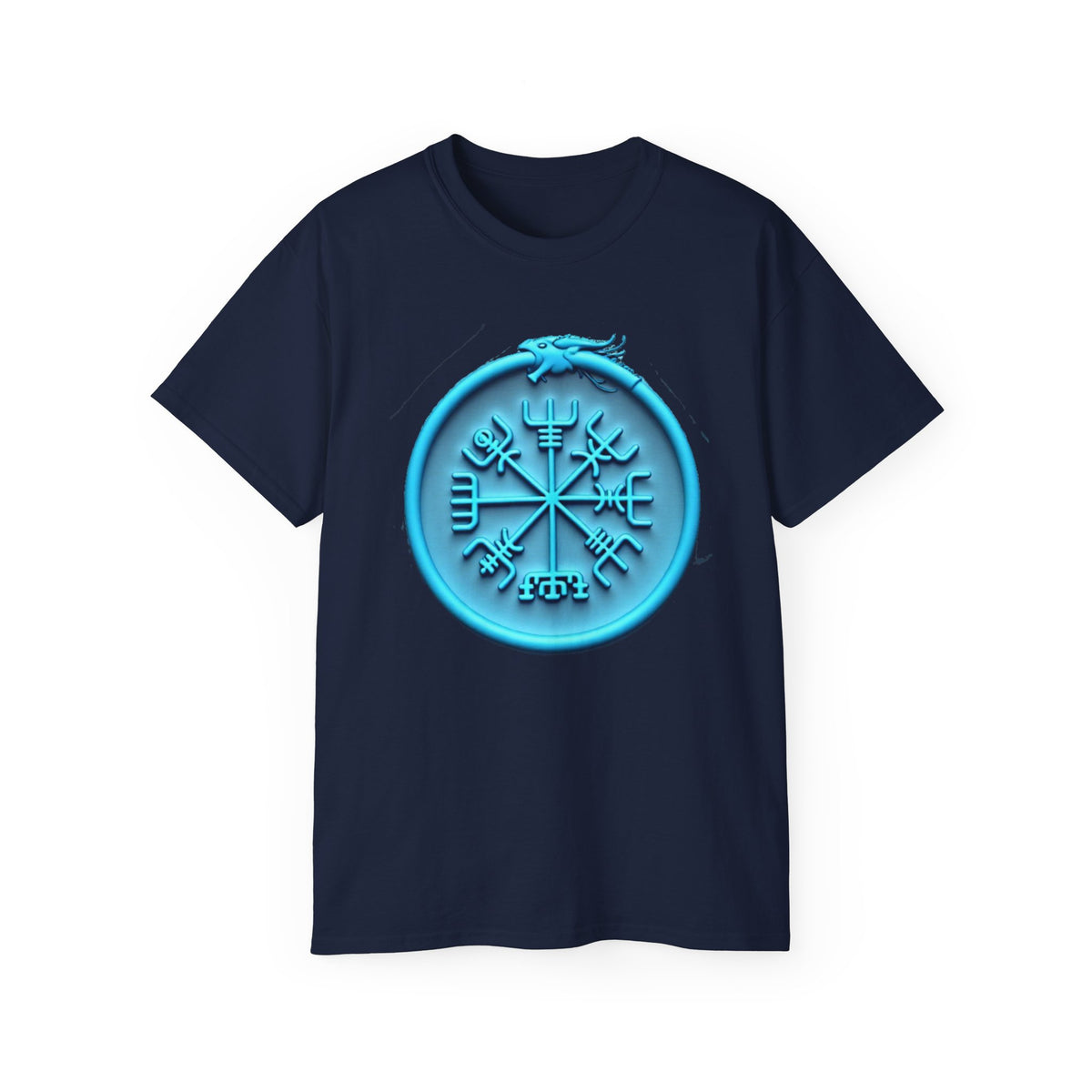 The Viking Serpent – Jörmungandr, The World Serpent Cotton Tee