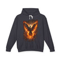 Phoenix Eagle Flame Graphic Hoodie — Fiery Bird Sweatshirt for Men & Women