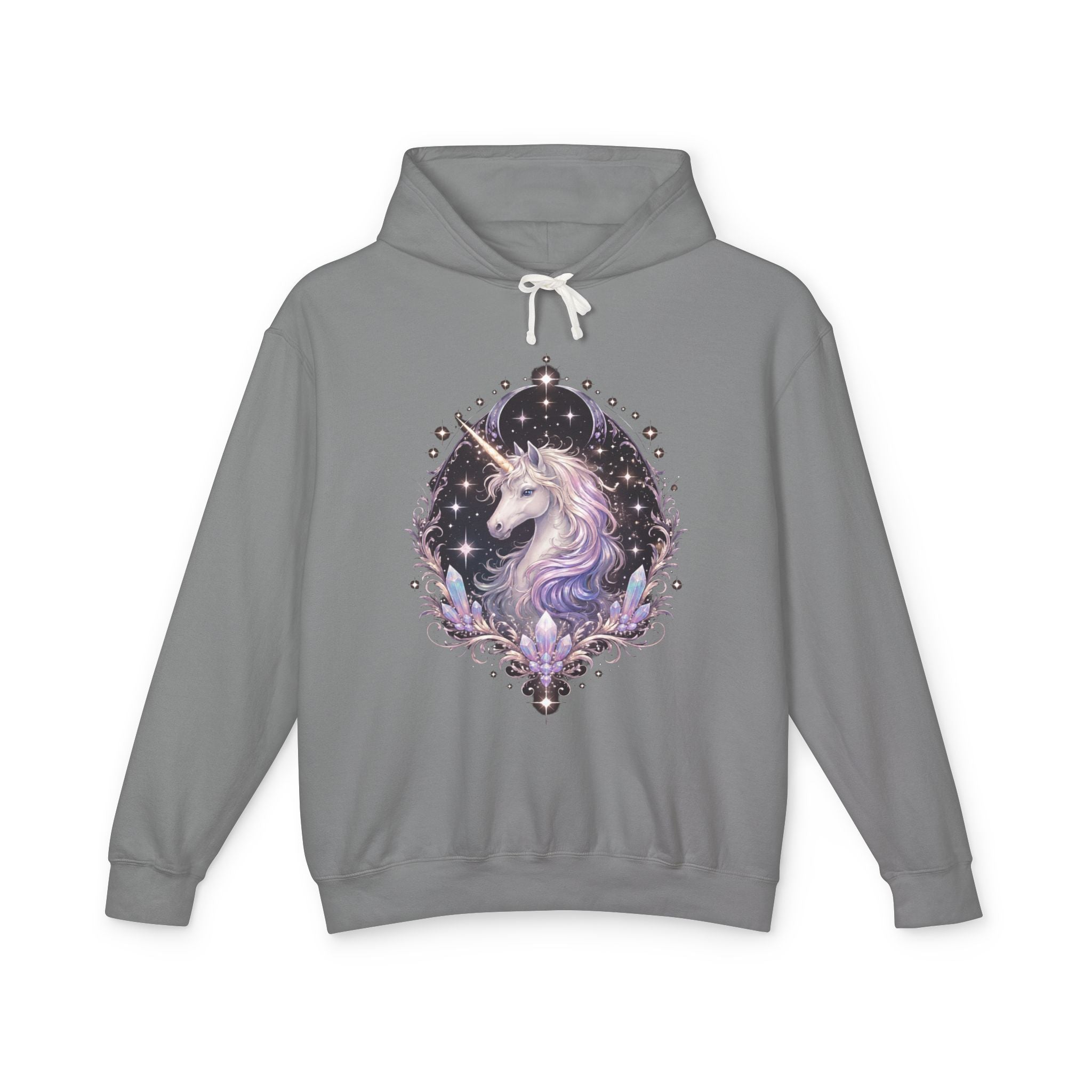 Mystic Unicorn Hoodie — Pastel Galaxy Horse Hooded Sweatshirt