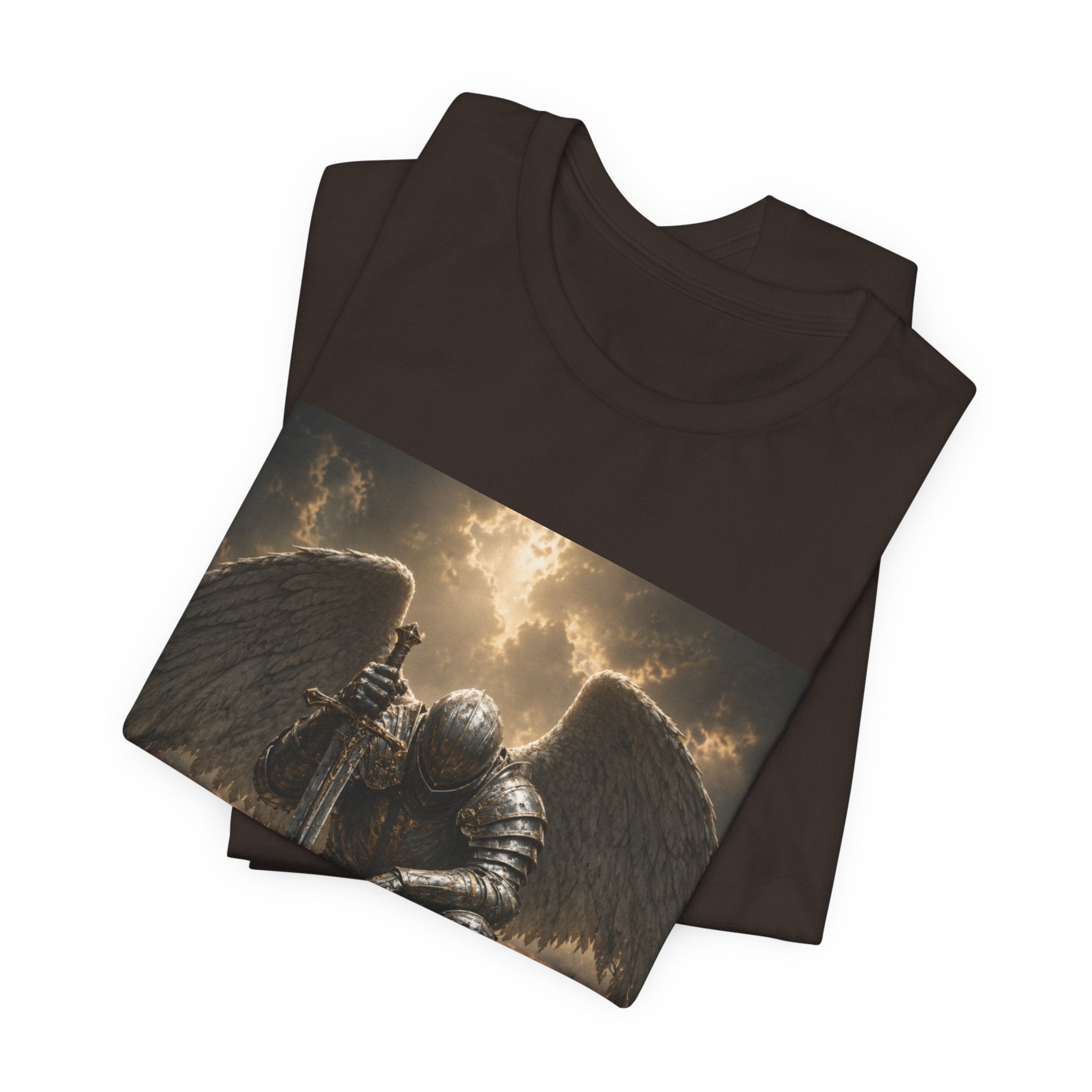 Angel Knight T-Shirt — Gothic Dark  Armor Tee