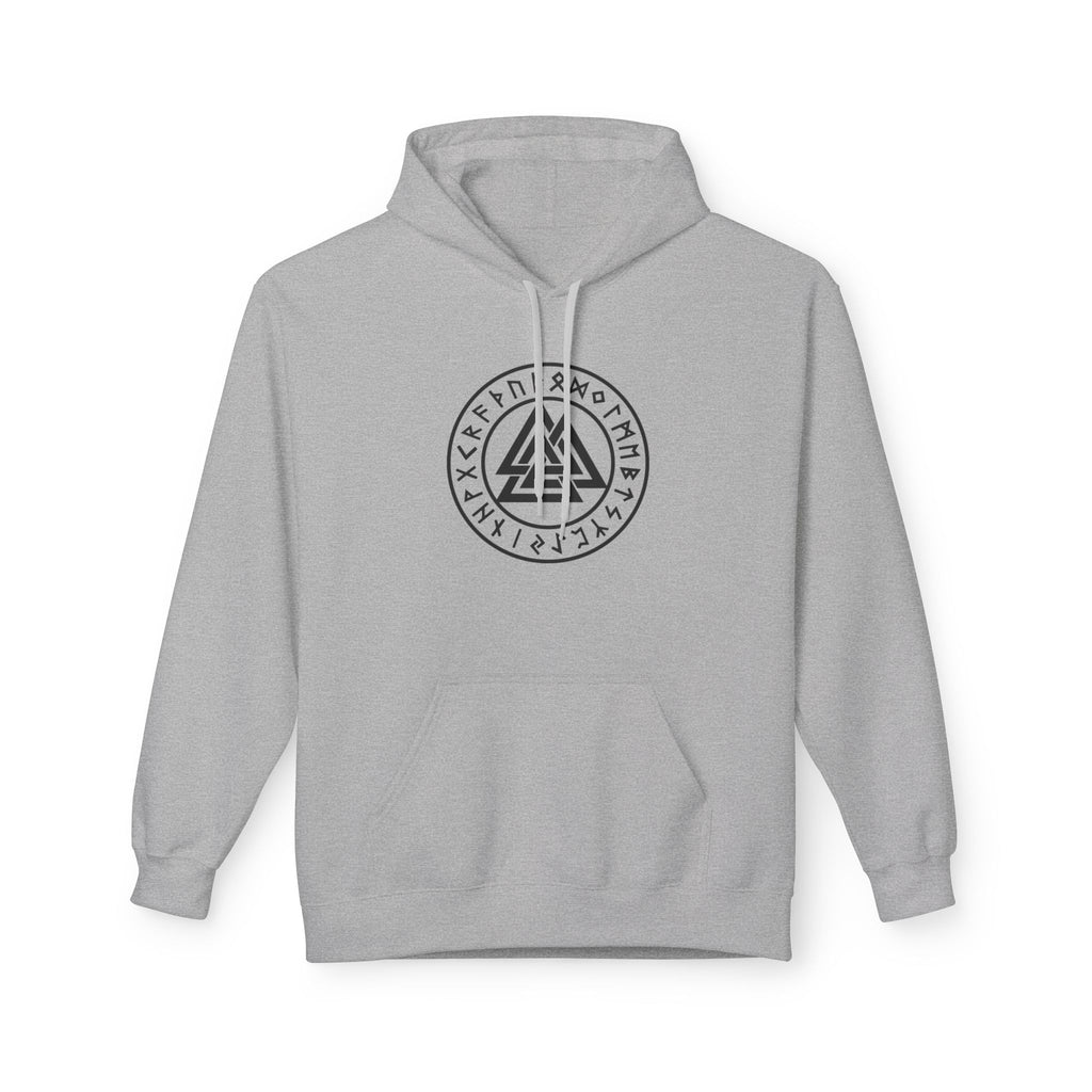 Valknut Rune Hoodie — Norse Viking Symbol for the slain warrior