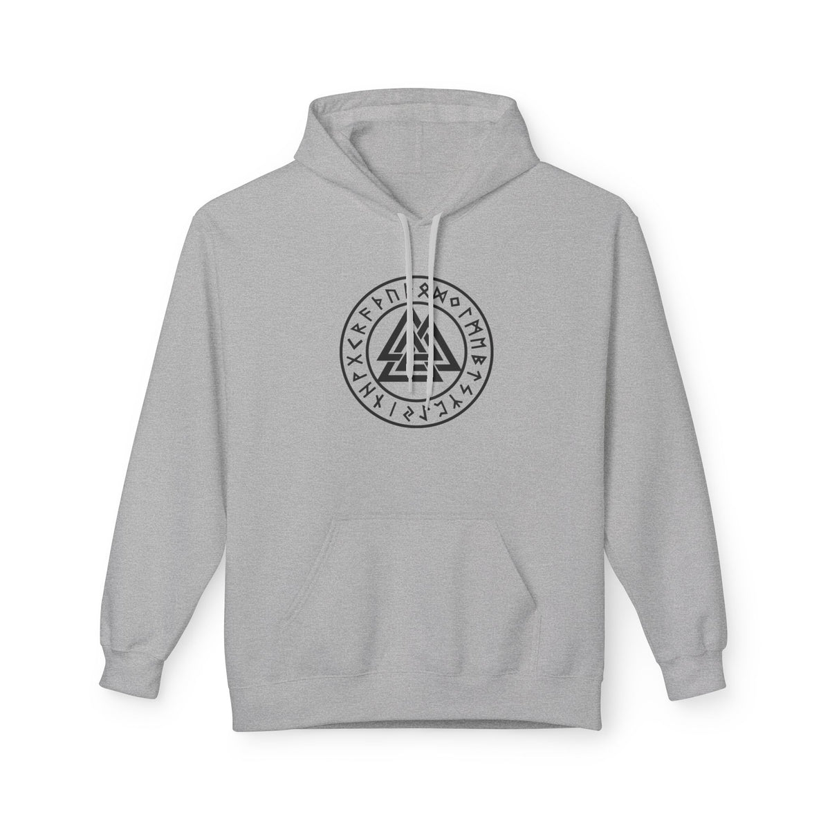 Valknut Rune Hoodie — Norse Viking Symbol for the slain warrior