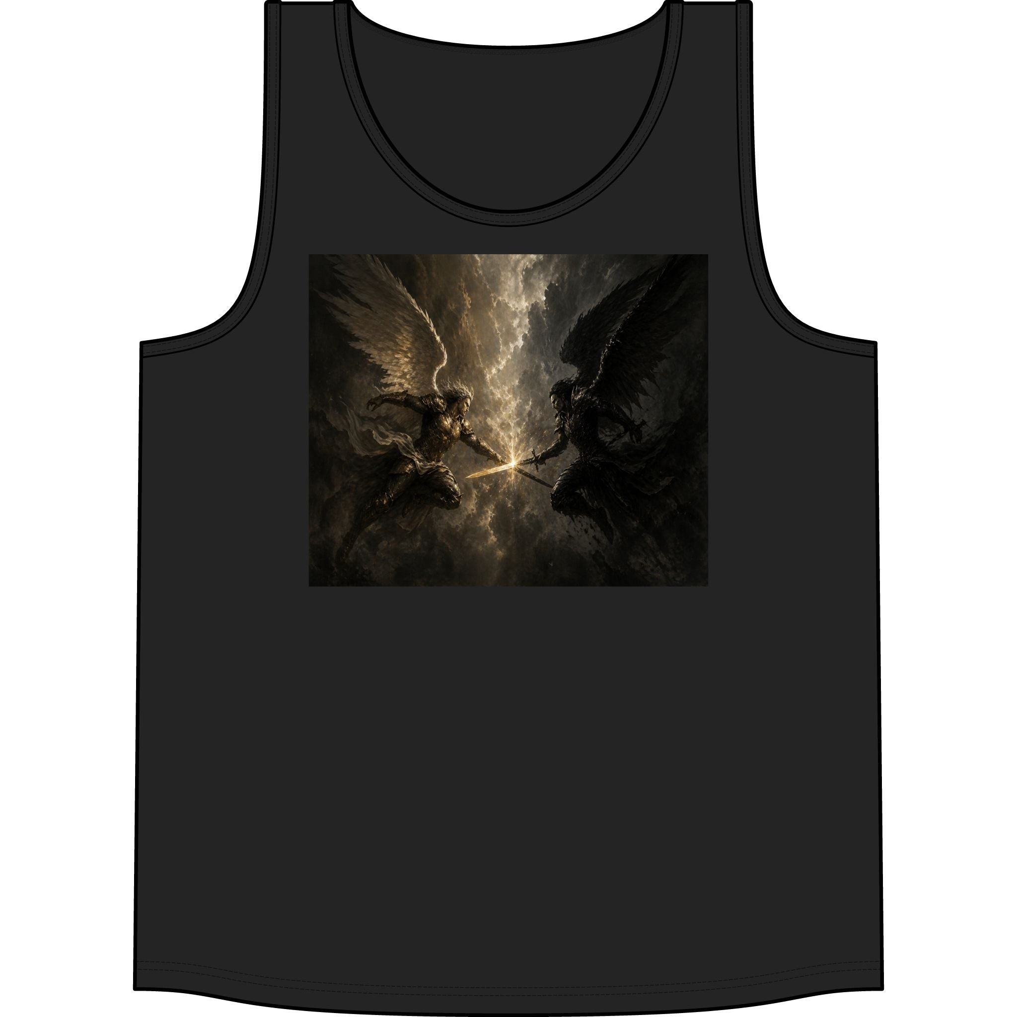 Dark Duel Angal Battel Good v. Evil Tank —  Graphic Tank Top