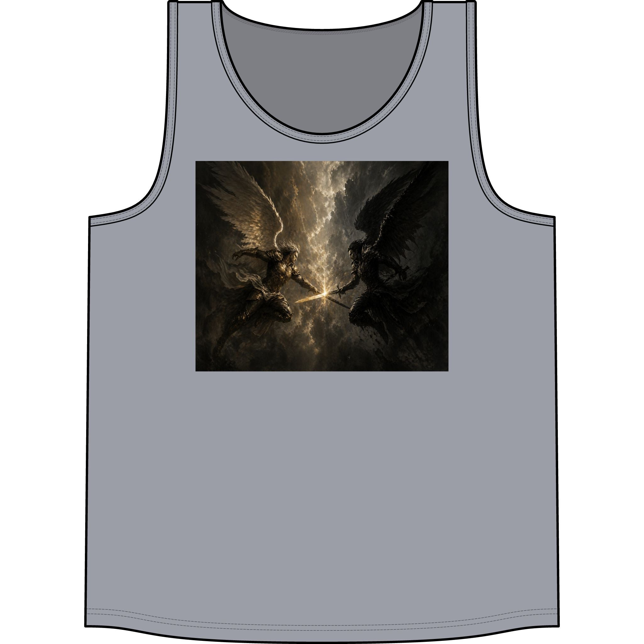 Dark Duel Angal Battel Good v. Evil Tank —  Graphic Tank Top