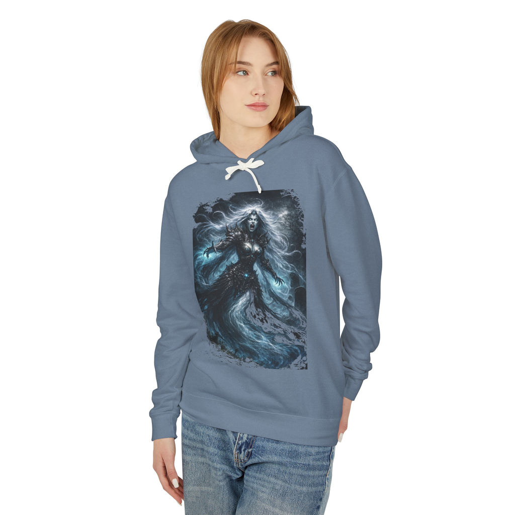 Gorgon  Hoodie — Mystic Sea Witch Graphic Hooded Sweatshirt