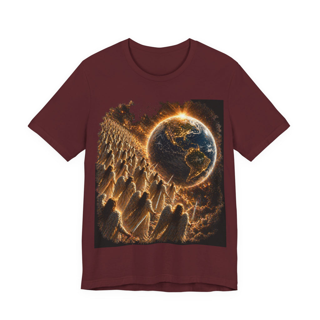 Angles coming back to Earth  Graphic Tee — To fight evil at the end of times!