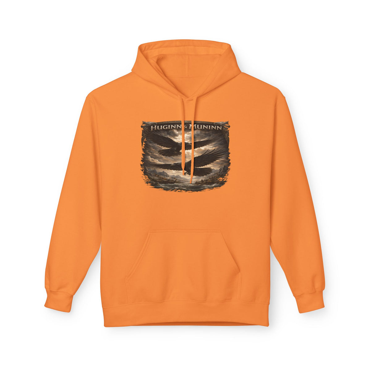 Huginn and Muninn – The Twin Ravens of Odin -cotton Pullover