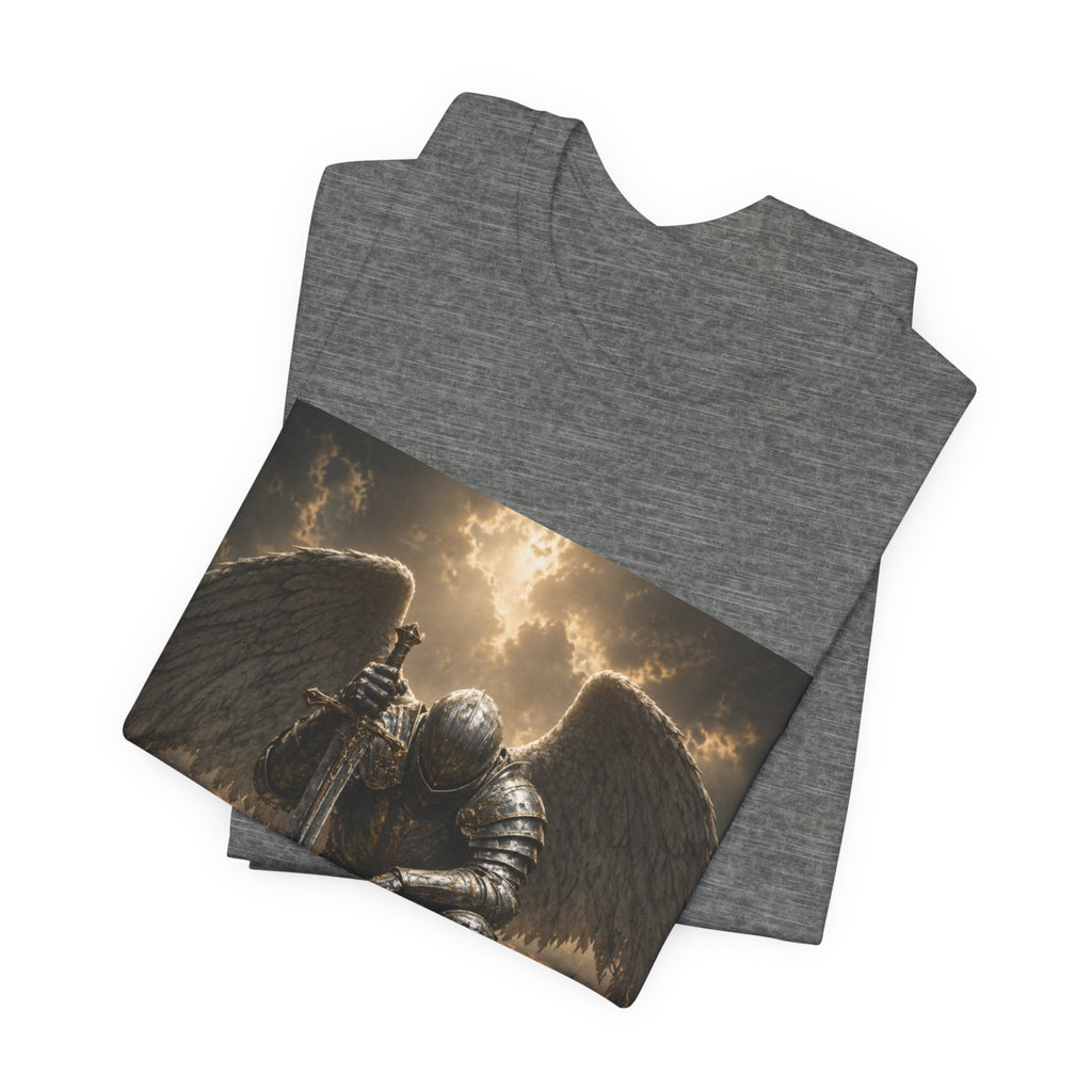 Angel Knight T-Shirt — Gothic Dark  Armor Tee