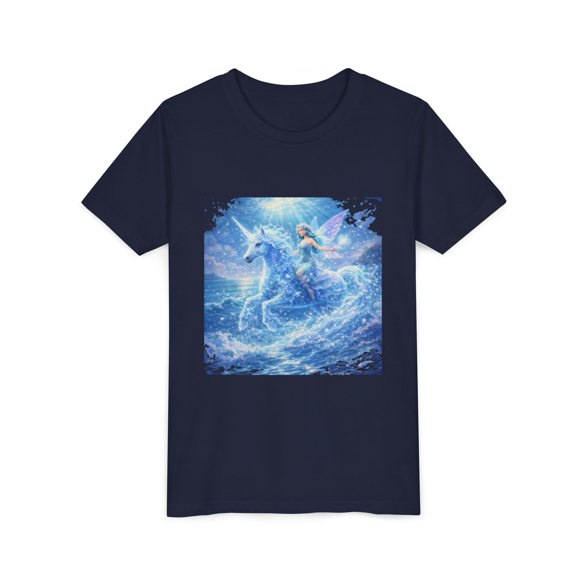 Magical Mermaid Unicorn Youth Tee – Fantasy Ocean Adventure Shirt