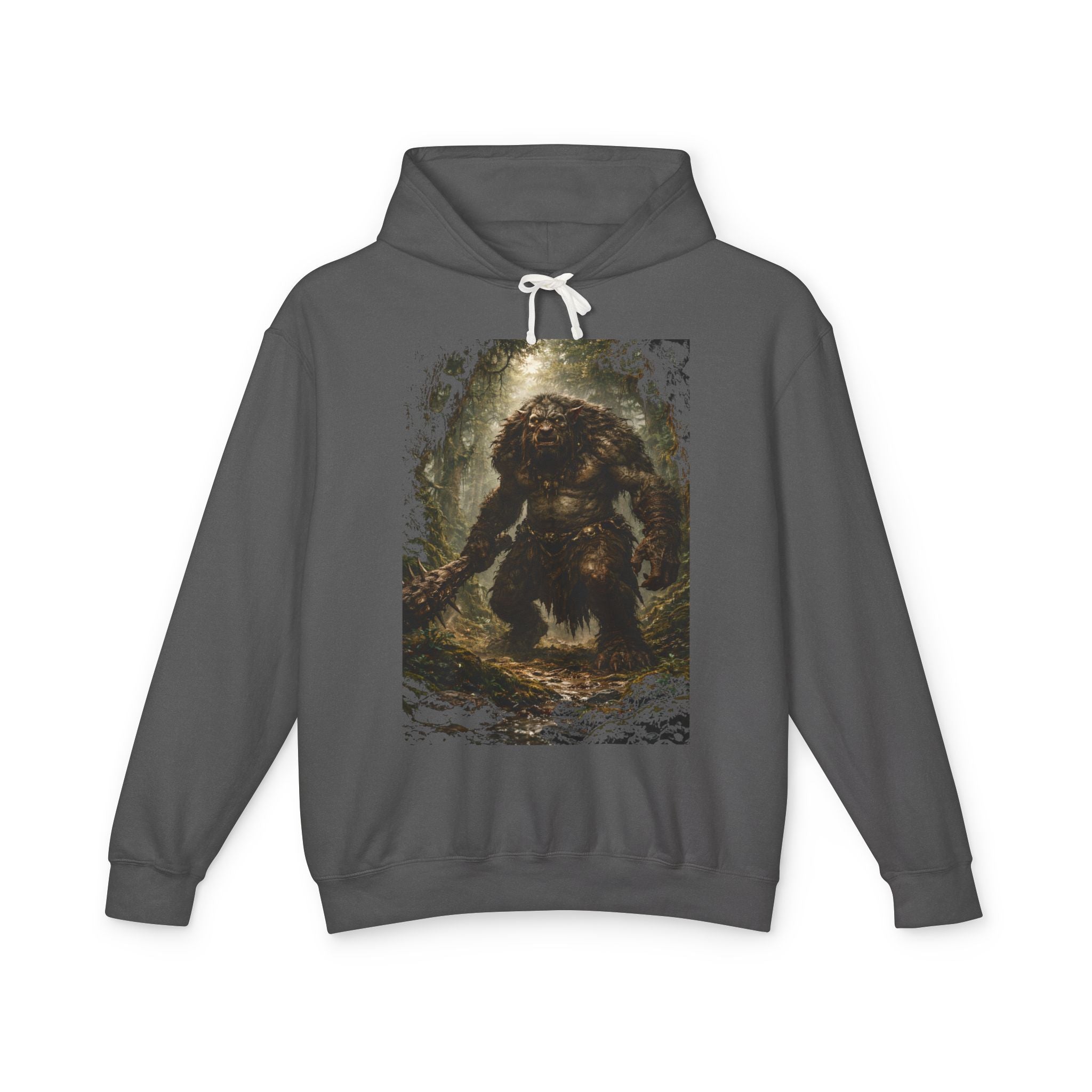 Cryptid Monster Hoodie – Vintage Forest Troll Graphic Sweatshirt