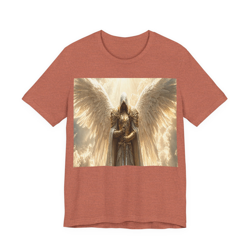 Guardian Angel Graphic Tee — Golden Archangel Design