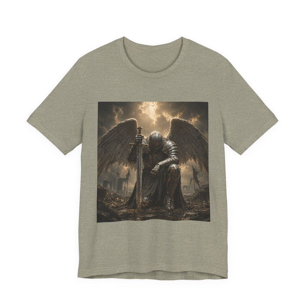 Angel Knight T-Shirt — Gothic Dark  Armor Tee