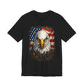 Patriotic Bald Eagle T-Shirt – American Flag Graphic Tee