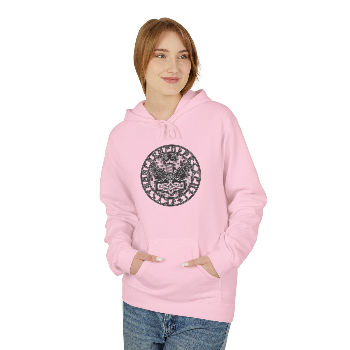 The Wolf – A Viking Symbol of Power, Destruction, and Loyalty -Hoodie