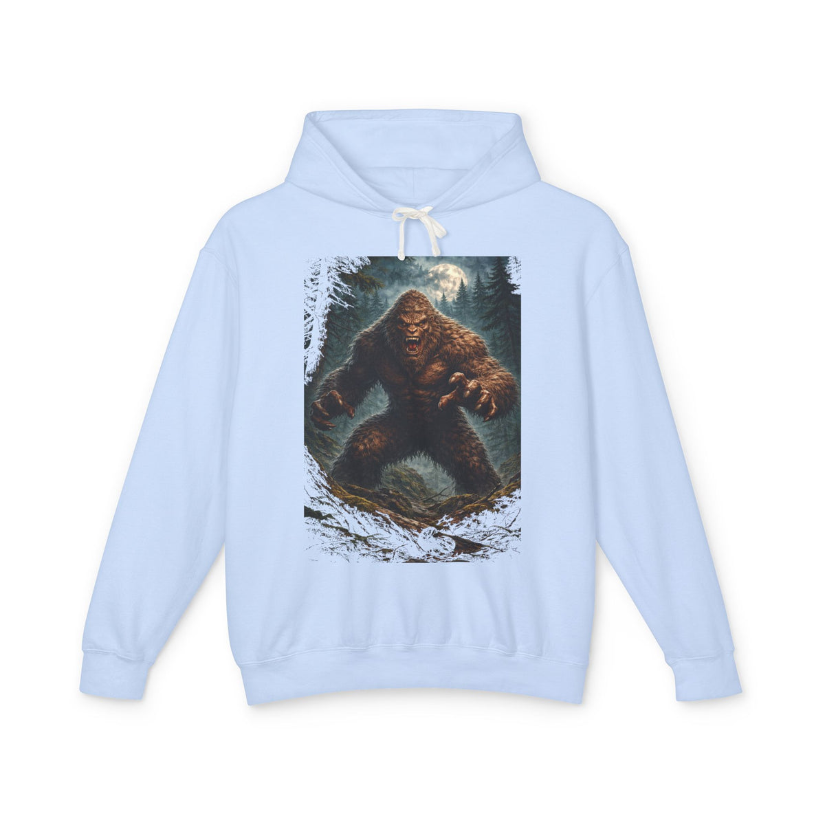 Bigfoot Forest Hoodie – Sasquatch Graphic Pullover