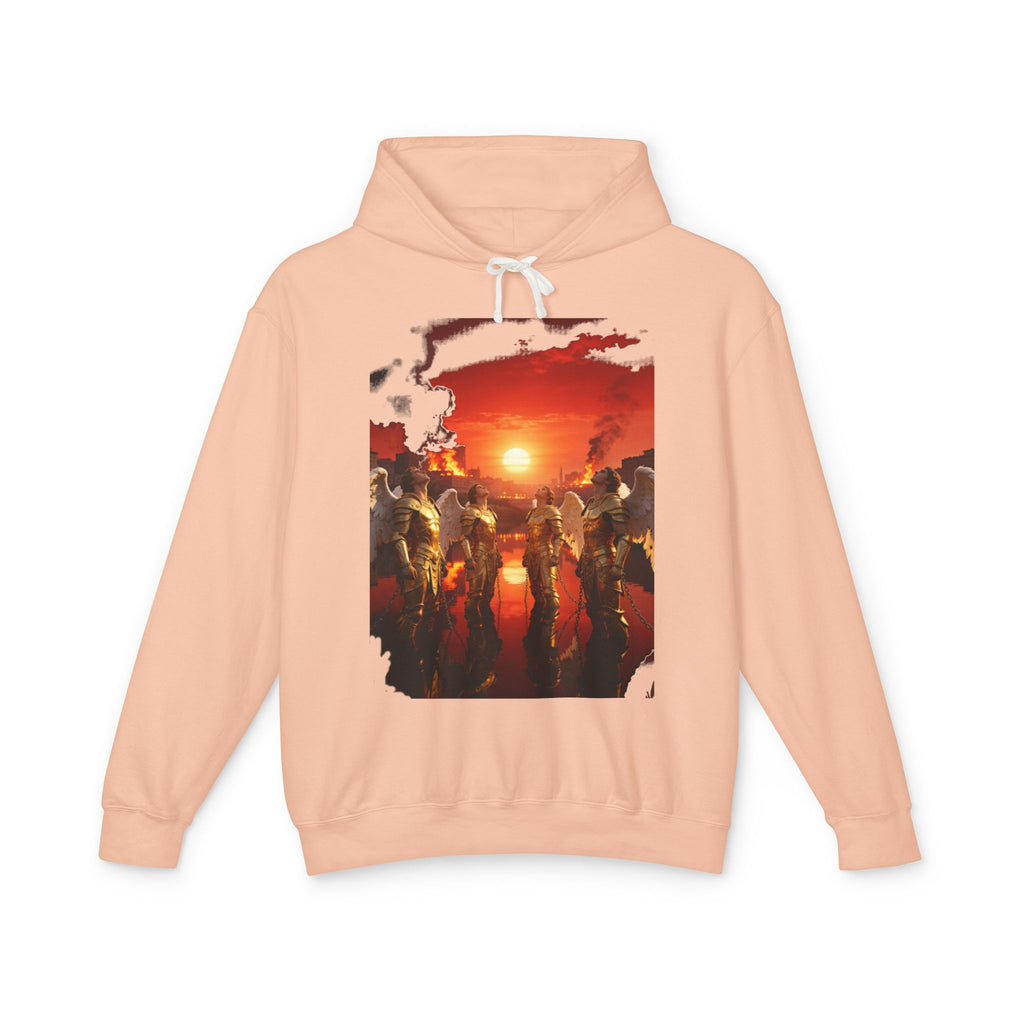 Revelation 9 reveals four fallen angels bound in the Euphrates River Graphic Pullover