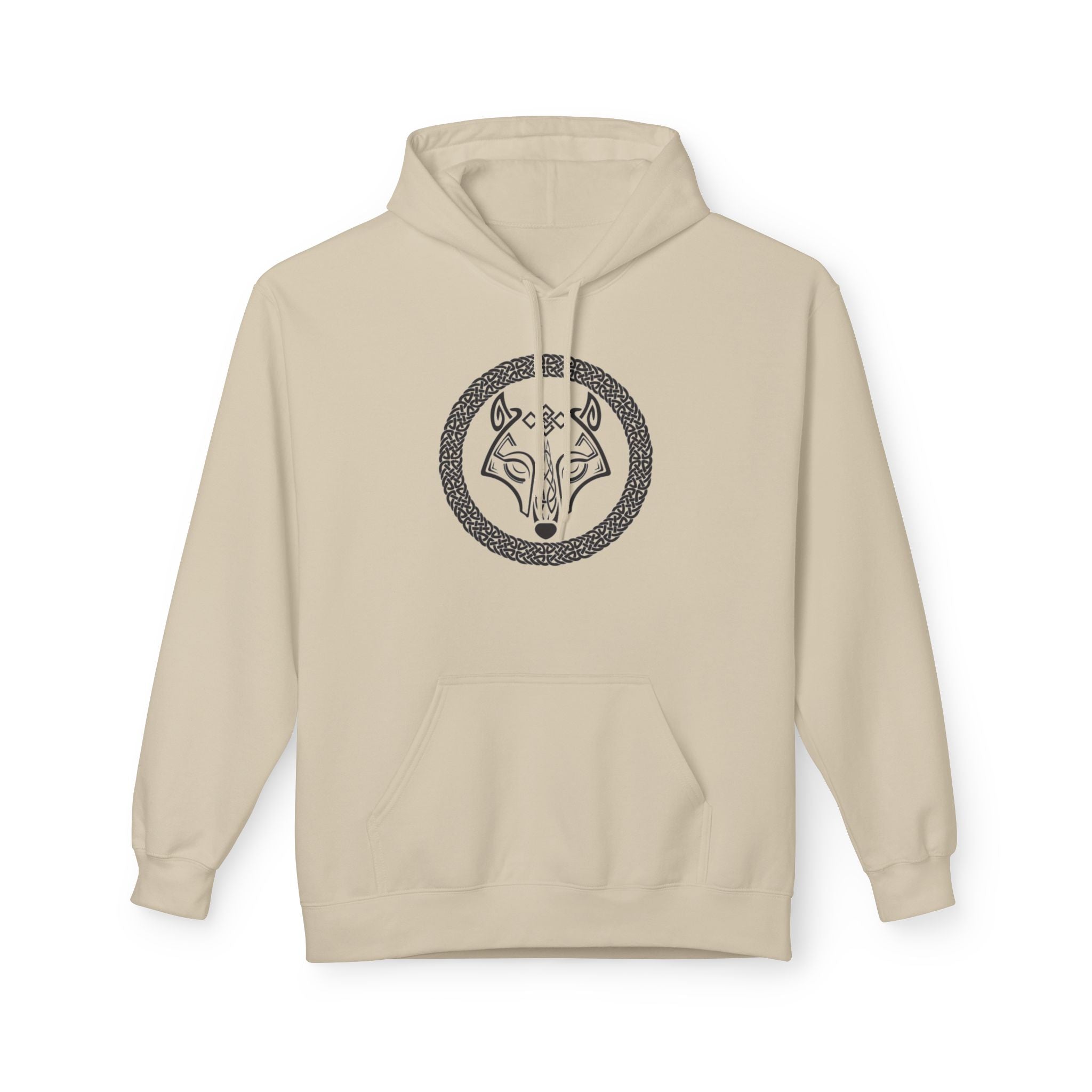 Wolf Rune Hoodie — Viking Wolf-The Wolf – A Symbol of Power, Destruction, and Loyalty