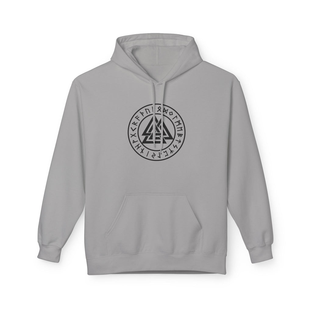 Valknut Rune Hoodie — Norse Viking Symbol for the slain warrior