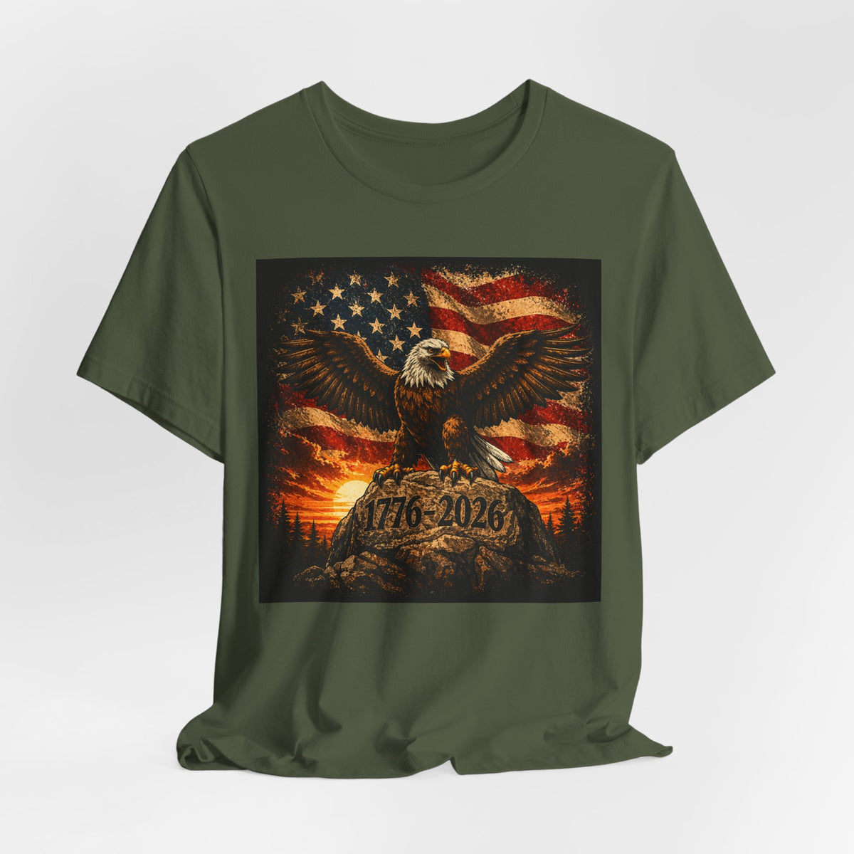 Patriotic Eagle 1776–2026 T-Shirt
