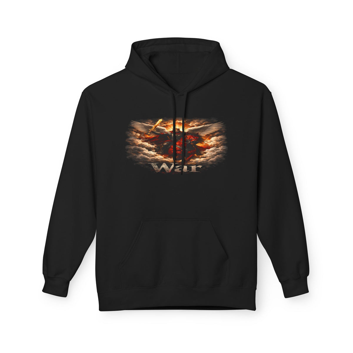 The red horse from Revelation 6:3-4 the horseman of war the second seal opened by the Lamb if God- Graphic Pullover