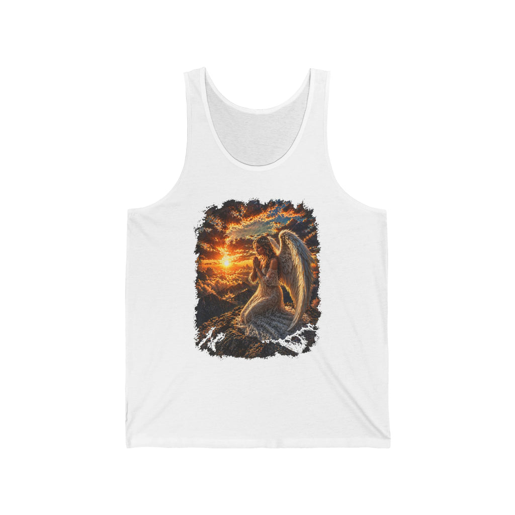 Angle Unisex Jersey Tank