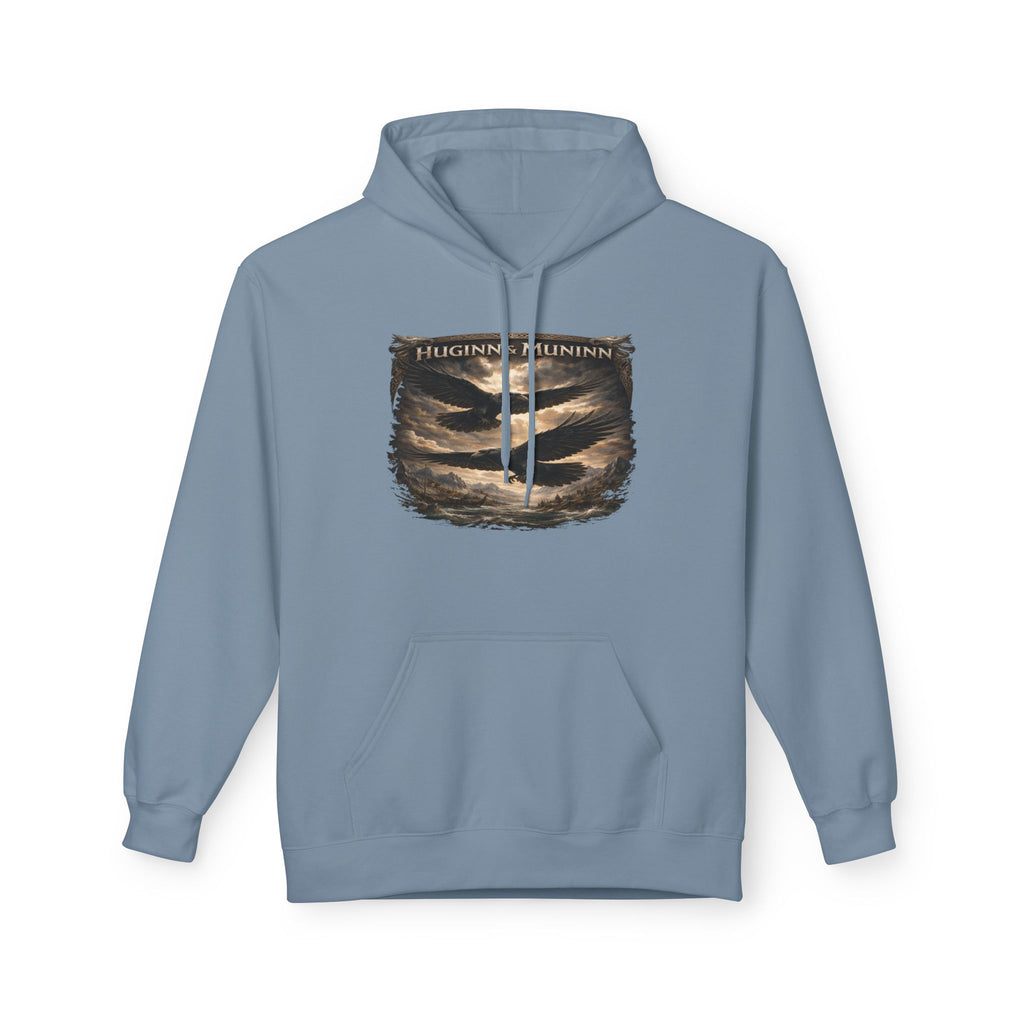 Huginn and Muninn – The Twin Ravens of Odin -cotton Pullover