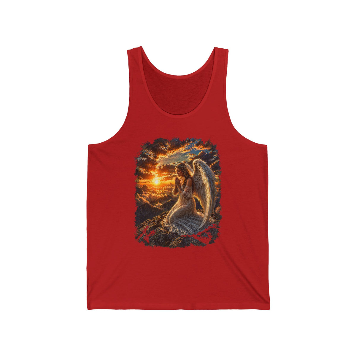 Angle Unisex Jersey Tank