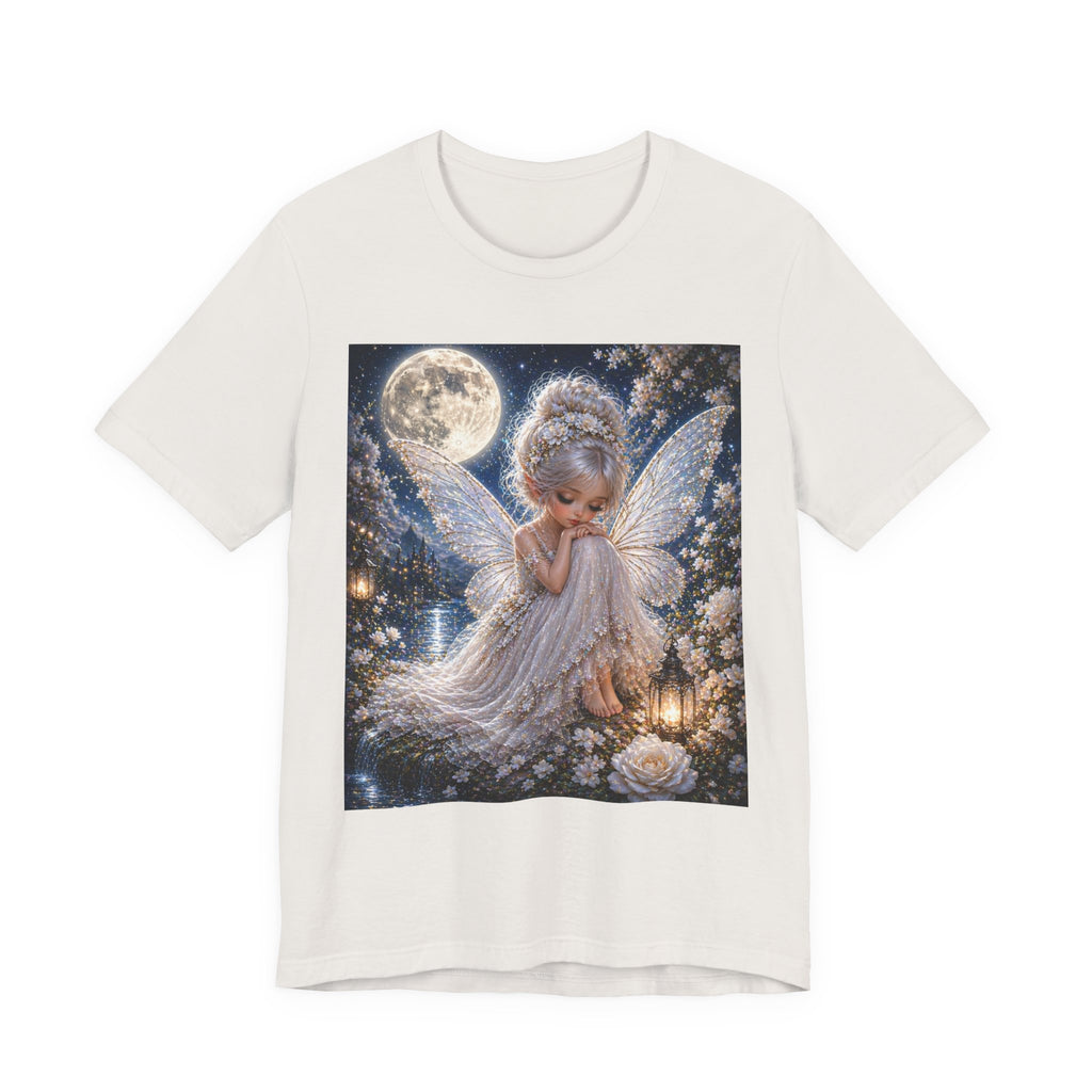 Moonlit Fairy T‑Shirt — Cute Angelic Fairy Graphic Tee