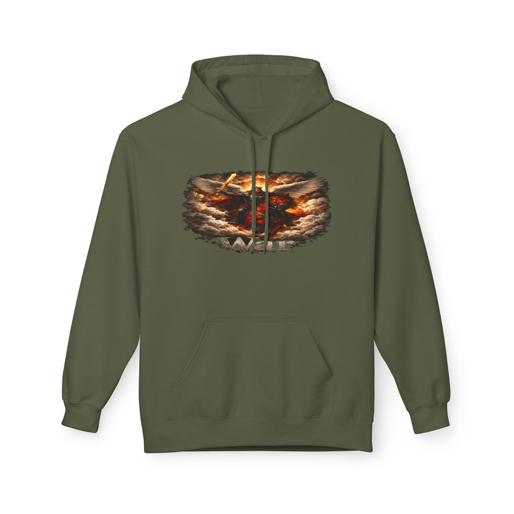The red horse from Revelation 6:3-4 the horseman of war the second seal opened by the Lamb if God- Graphic Pullover