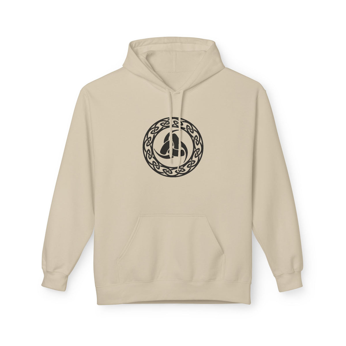 Viking Helm Knot Hoodie — Norse Valknut Symbol -The Triple Horn of Odin – The Horn Triskelion