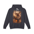Angel Battle Hoodie — Dramatic Renaissance Angel Artwork Pullover