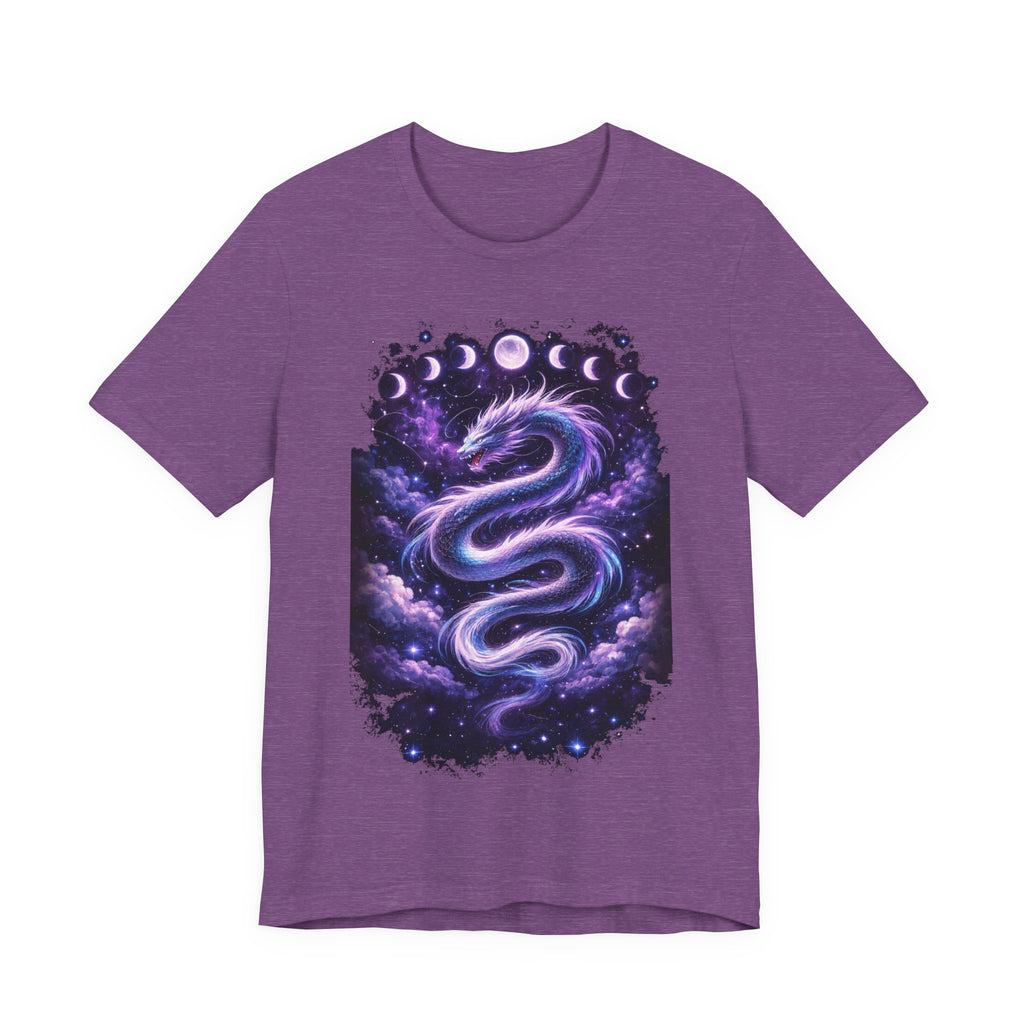 Mystic Moon Dragon T-Shirt — Cosmic Lunar Phases Tee